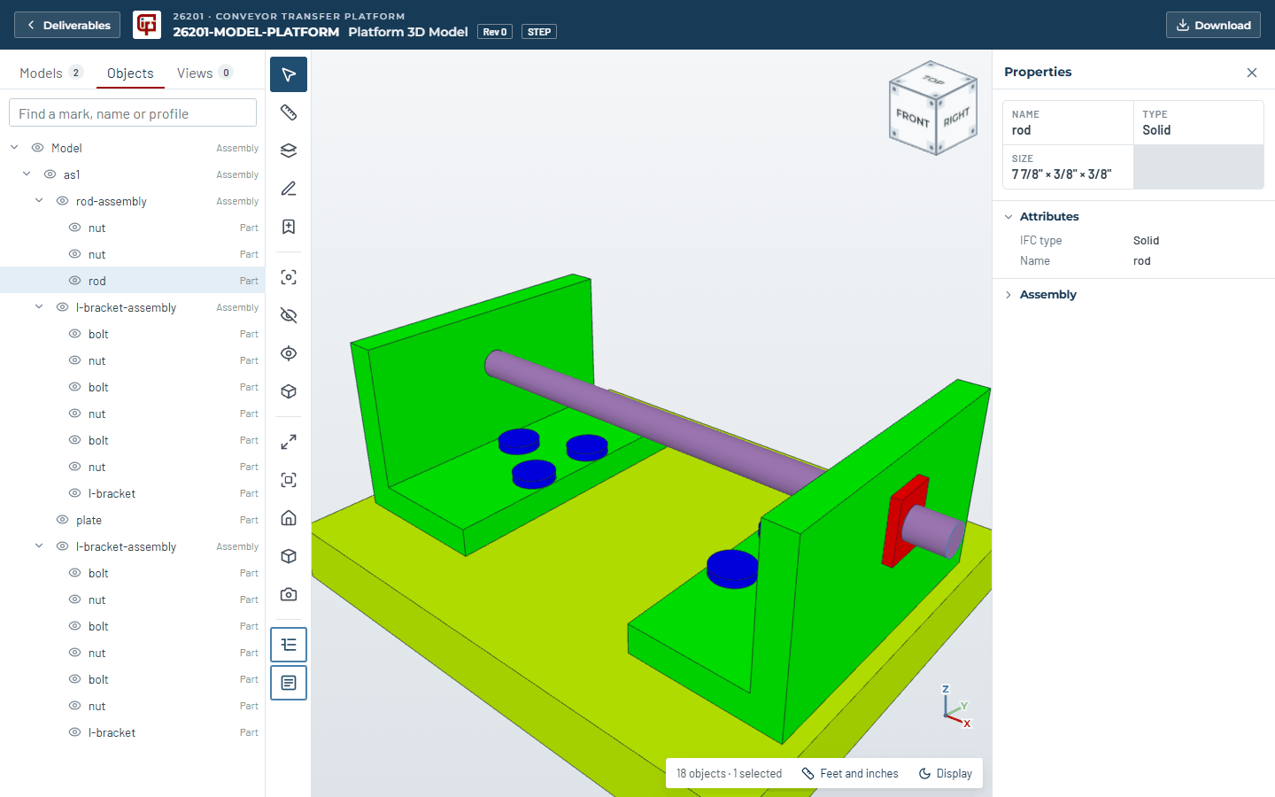 The 3D viewer