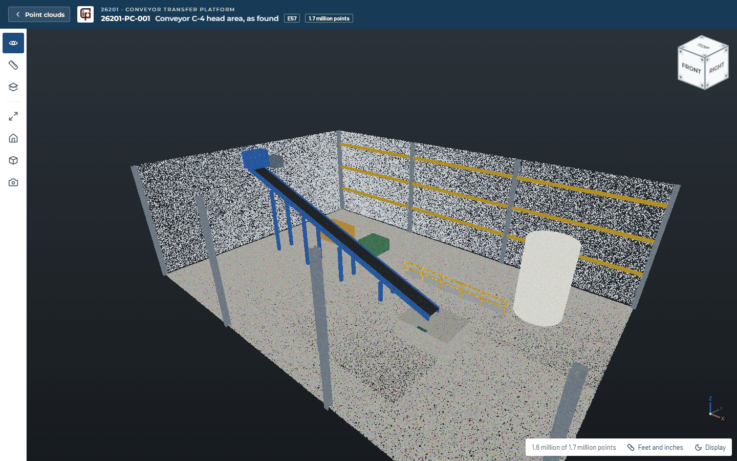 The point cloud viewer